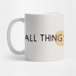 All things must pass Mug